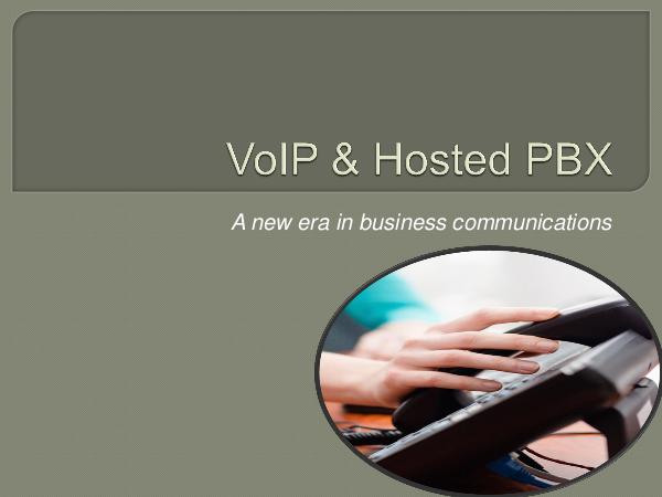 VoIP & Hosted PBX