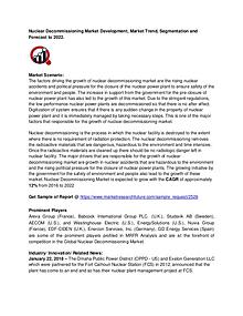 Nuclear Decommissioning Market