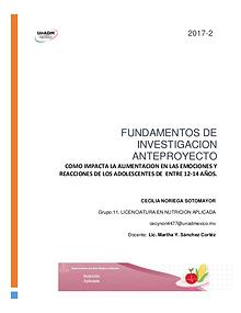 Anteproyectos FIN-11-2017-2