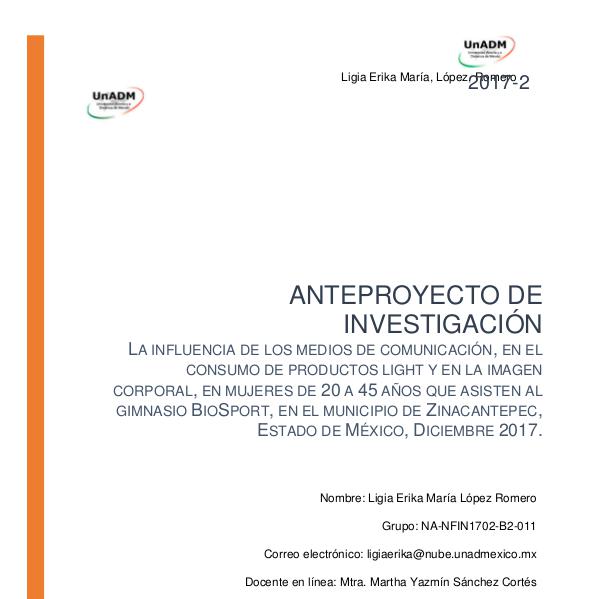 Anteproyectos FIN-11-2017-2 FI_U5_EA_LILR_anteproyectodeinvestigacion