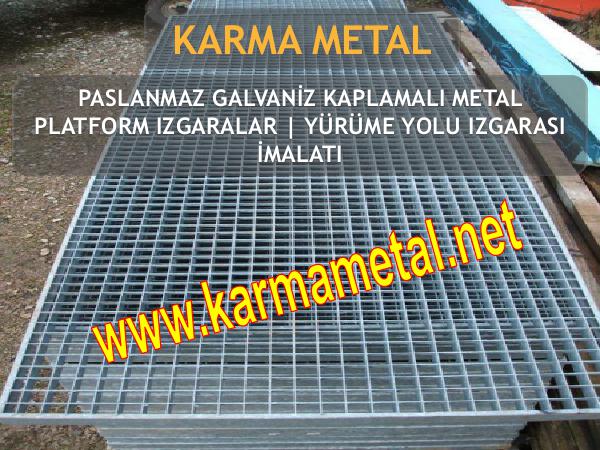 METAL IZGARA PLATFORM IZGARA PASLANMAZ PETEK IZGARA karma metal platform-metal-izgara