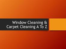 Window Cleaning - Let The Professionals Take Care of Your Windows