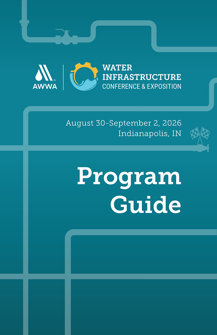 2026 AWWA Water Infrastructure Program Guide August 2026