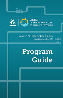 2026 AWWA Water Infrastructure Program Guide