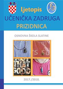 Ljetopis školske zadruge 2017./18.