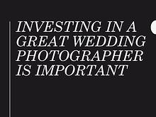 Wedding Photography Tips