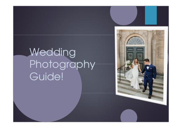 Wedding Photography Tips Wedding Photography Guide!