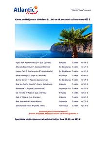 Tenerife no 405 € un Goa no 895 €