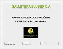 MANUAL PARA LA COORDINACIÓN DE SEGURIDAD Y SALUD LABORAL