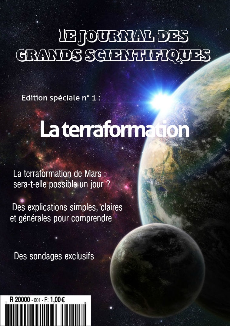 La terraformation Mars 2018