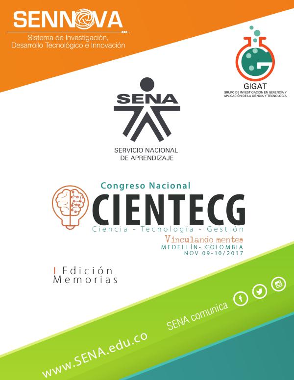 REVISTA MEMORIAS CIENTECG 2017 REVISTA MEMORIAS CIENTECG 2017