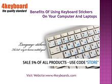Benefits of using keyboard stickers on your computer and laptop