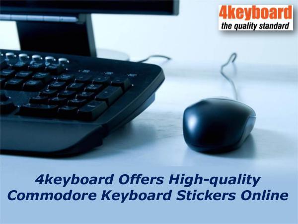 Best function key stickers for keyboard 4keyboard Offers High-quality Commodore Keyboard S