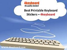 Best Printable Keyboard Stickers &ndash; 4keyboard
