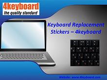 Keyboard Replacement Stickers &ndash; 4keyboard