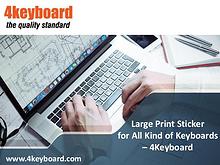 Large Print Sticker for All Kind of Keyboards 