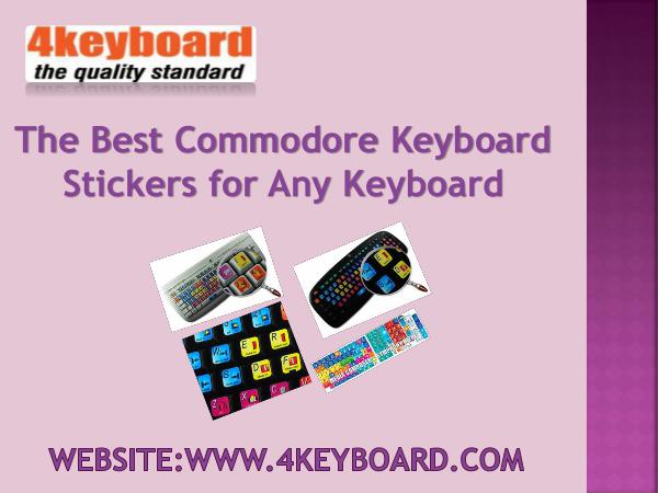 The Best Commodore Keyboard Stickers for Any Keyboard
