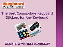 The Best Commodore Keyboard Stickers for Any Keyboard 