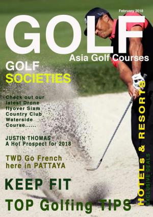 Asia Golf Courses February 2018 Asia Golf Courses February 2018