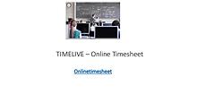 online timesheet