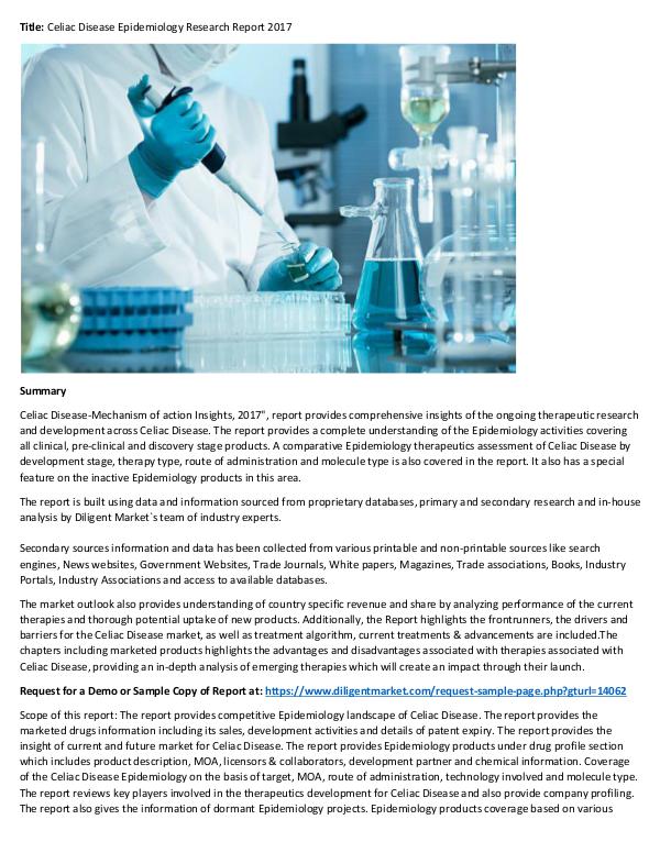 Celiac Disease Epidemiology