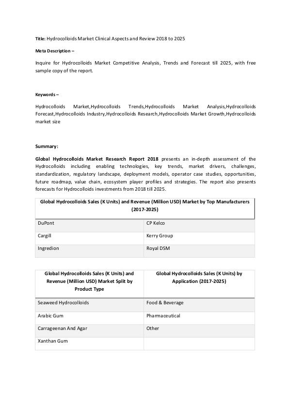 Research Report Hydraulic Bearing Puller Market Manufacturing Expe