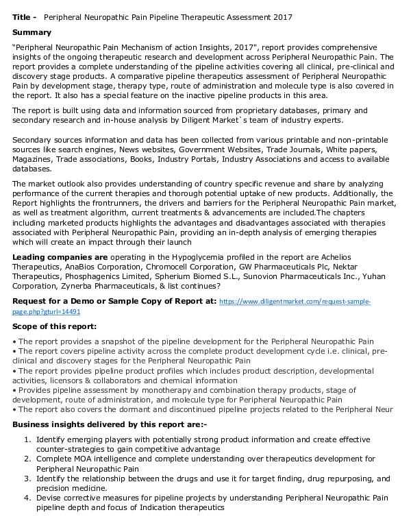 Peripheral Neuropathic Pain