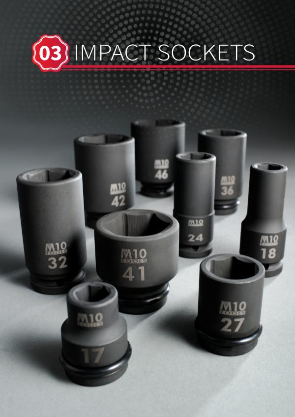 M10 Tools Chapter 3. IMPACT SOCKETS 3. IMPACT SOCKETS 2020