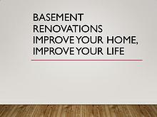 Basement Remodeling