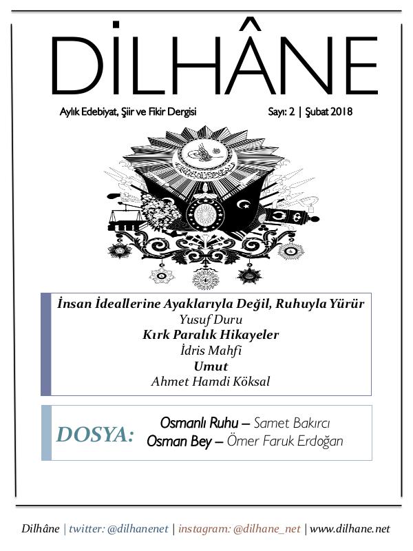 Dilhâne Şubat Sayısı dilhane-subat