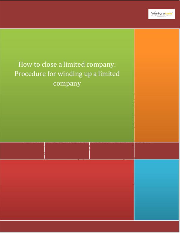 Business Plan - Venture Care Closing a ltd company  Guide on Fast Track Exit