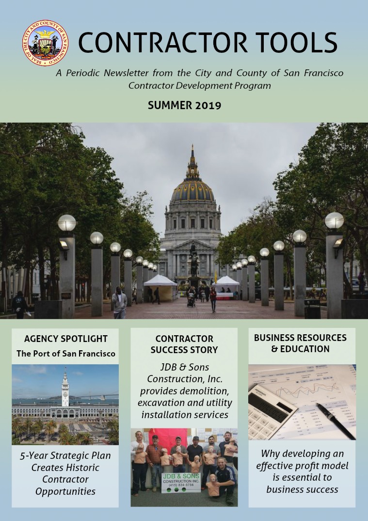 Summer 2019 CCSF Contractor Tools Summer 2019