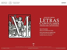 Exposición letras capitulares