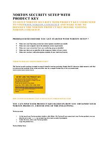 DOWNLOAD NORTON HAVE PRODUCT KEY