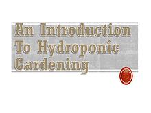 Hydroponics GAT