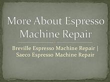 Espresso Machine - Saeco Espresso Machine | Breville | Delonghi