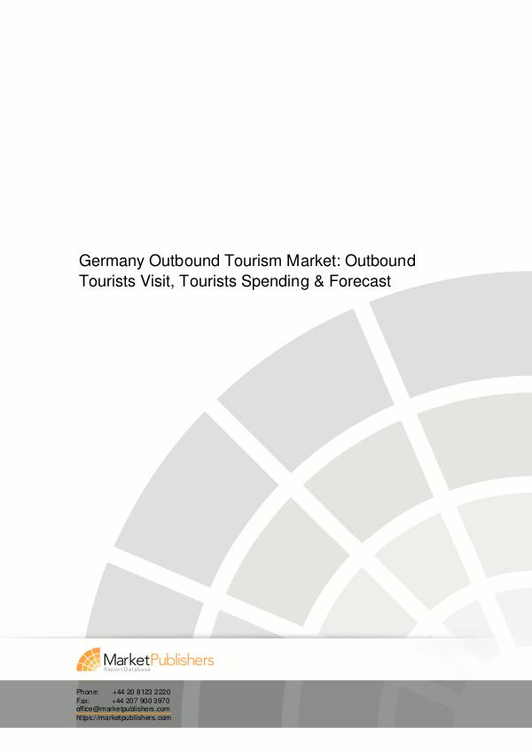 Germany Tourism Market