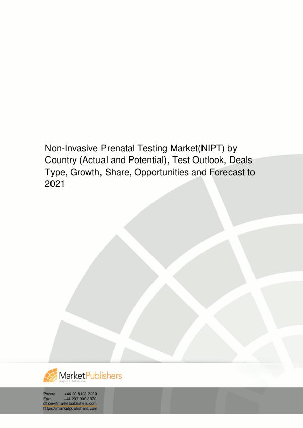 DPI Research : Reignite your Market Intelligence Singapore MICE touri NIPT test market