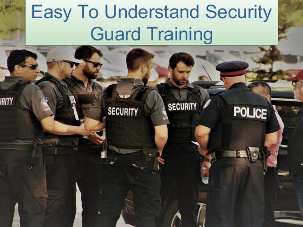 Northern Force Security Easy To Understand Security Guard Training