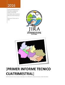 1er informe cuatrimestral 2016