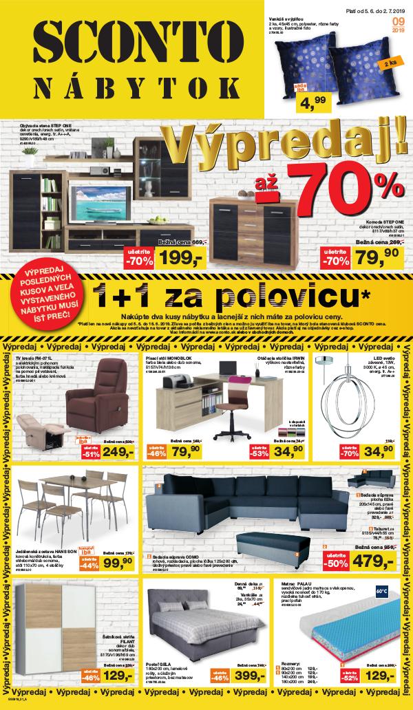 SCONTO Leták SK SS0919