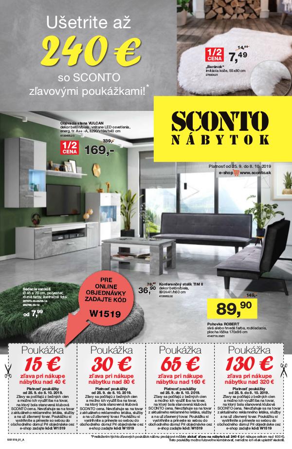 SCONTO Leták SK SS1519_po straně