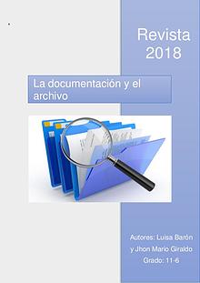 La documentación y el archivo