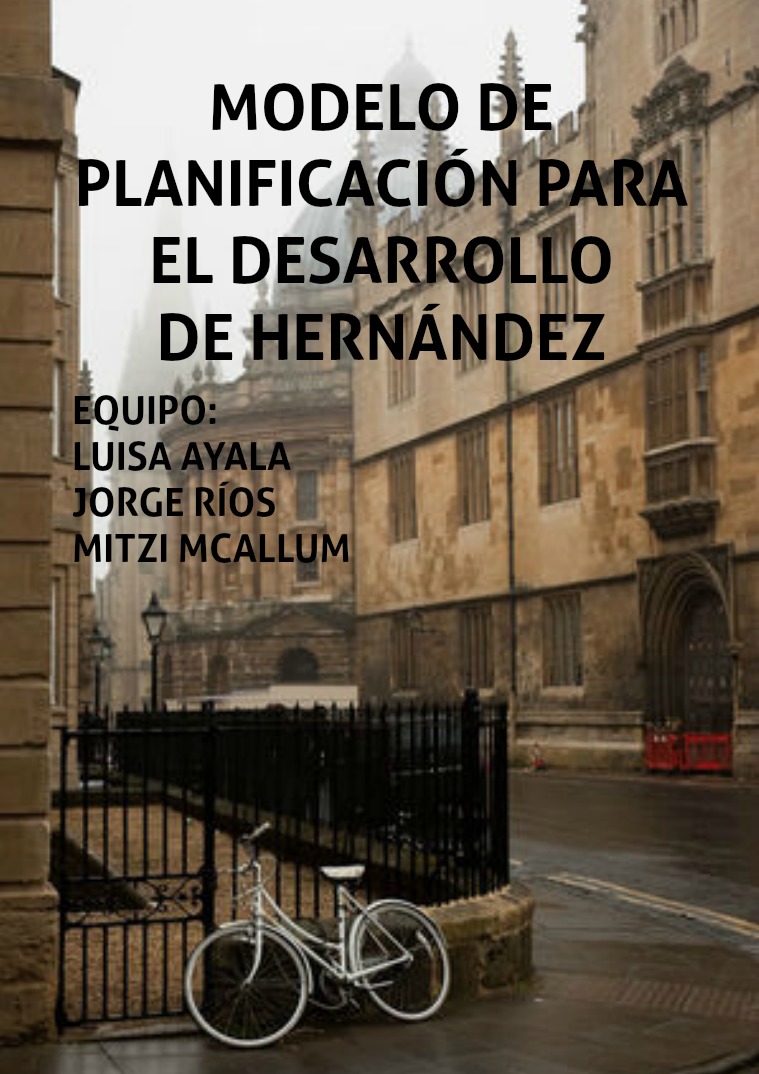 Hernández modelo de planificación para el desarrollo 1