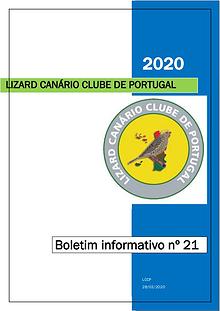 Boletim informativo do Lizard Canário Clube Português