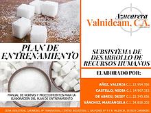 Manual de Normas y Procedimientos_Plan de Entrenamiento_Valnideam,CA