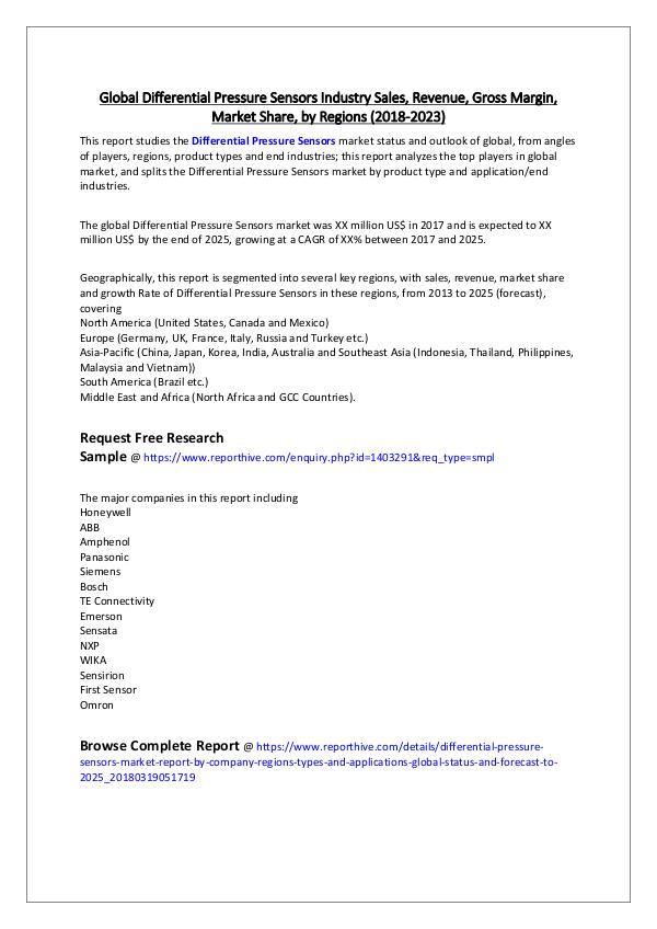 Report Hive Differential Pressure Sensors