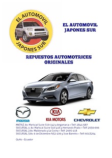 AUTOMÓVIL JAPONES SUR