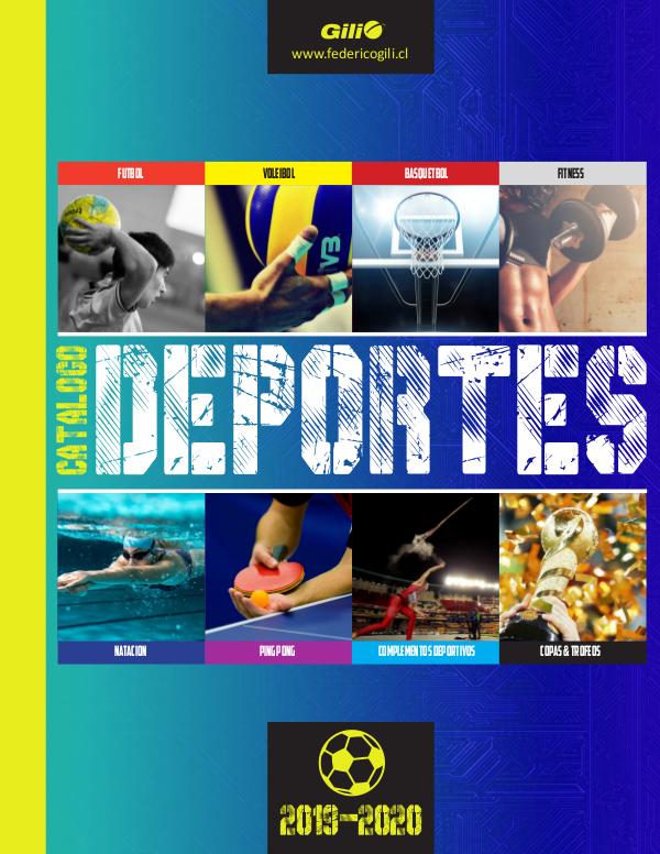 CATÁLOGO DEPORTES 2018 CATALOGO_DEPORTES_2019