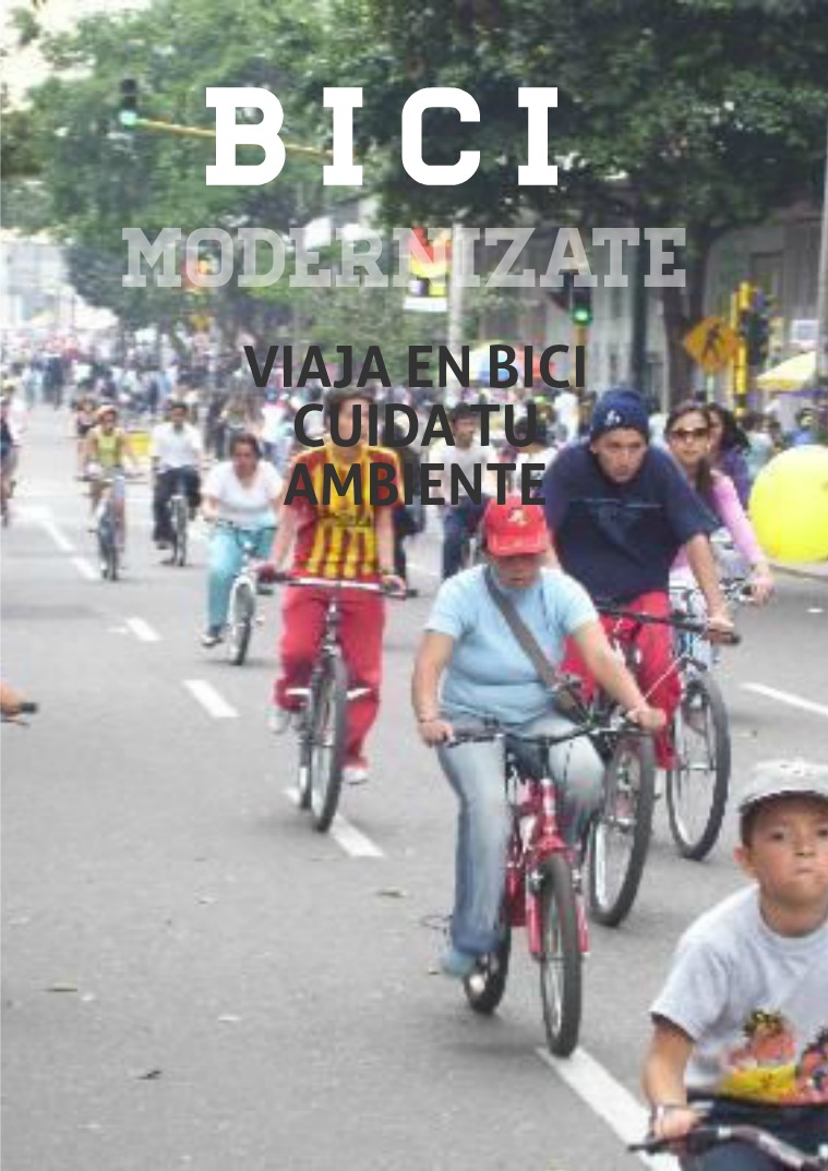 LA BICI EL MEJOR MEDIO DE TRANSPORTE BICI VERDE